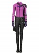 TV Drama Hawkeye Female Version Hawkeye Kate Bishop Battle Suit Halloween Cosplay Costume Set
