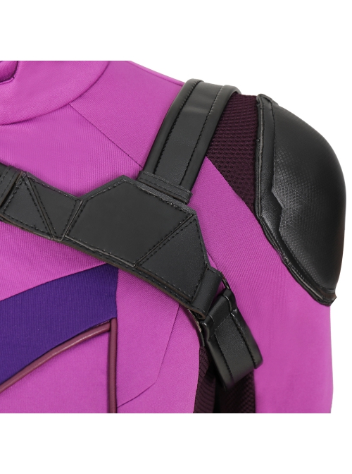TV Drama Hawkeye Female Version Hawkeye Kate Bishop Battle Suit Halloween Cosplay Costume Set