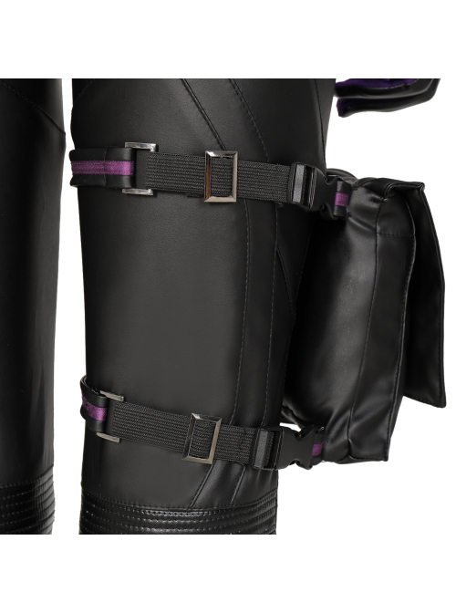 TV Drama Hawkeye Female Version Hawkeye Kate Bishop Battle Suit Halloween Cosplay Costume Set