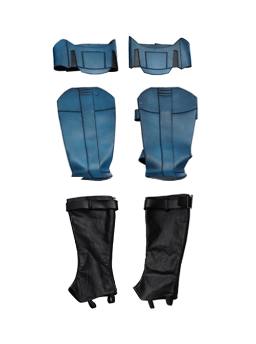 The Mandalorian Bo-Katan Kryze Halloween Cosplay Accessories Knee Guards Leg Guards And Shoe Covers