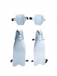 Star Wars The Clone Wars Ahsoka Tano Halloween Cosplay Accessories Leg Guards And Knee Guards