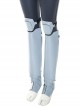Star Wars The Clone Wars Ahsoka Tano Halloween Cosplay Accessories Leg Guards And Knee Guards
