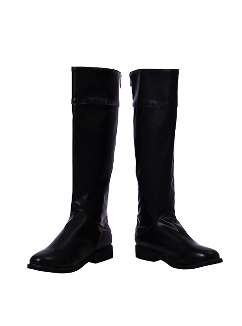 Star Wars Jedi Fallen Order Inquisitor Cal Kestis Black Battle Suit Halloween Cosplay Accessories Black Boots