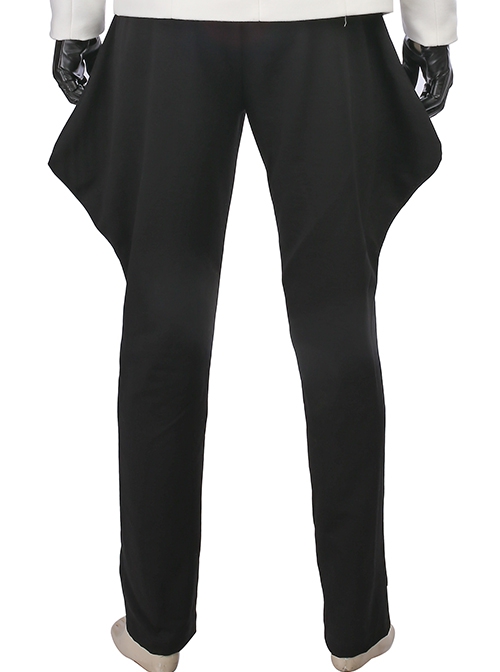 Rogue One A Star Wars Story Orson Krennic White Uniform Halloween Cosplay Costume Black Pants