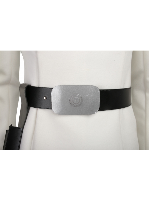 Rogue One A Star Wars Story Orson Krennic White Uniform Halloween Cosplay Accessories Black Waist Belt