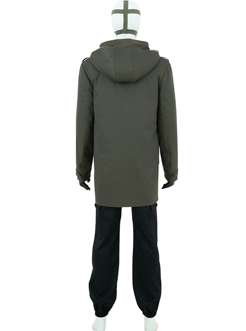 The Batman 2022 Riddler Edward Nygma Halloween Cosplay Costume Set