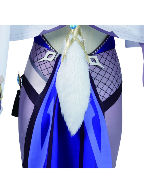 Game Genshin Impact Yelan Halloween Cosplay Costume Full Set