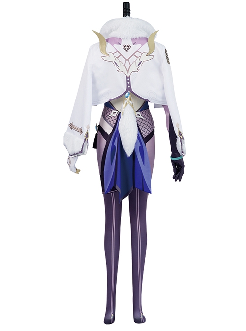 Game Genshin Impact Yelan Halloween Cosplay Costume Full Set