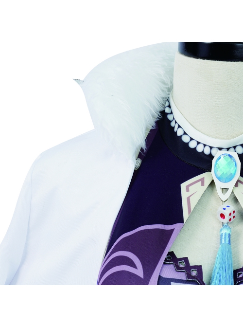 Game Genshin Impact Yelan Halloween Cosplay Costume Full Set