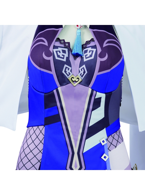 Game Genshin Impact Yelan Halloween Cosplay Costume Full Set