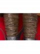 Comics Female Thor Jane Foster Battle Suit Halloween Cosplay Accessories Brown Leg Guards