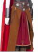 Comics Female Thor Jane Foster Battle Suit Halloween Cosplay Accessories Brown Girdle
