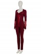 The Boys Season 3 Crimson Countess Red Battle Suit Halloween Cosplay Costume Red Bodysuit