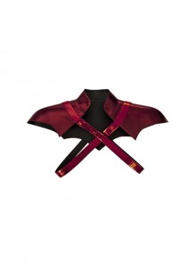 The Boys Season 3 Crimson Countess Red Battle Suit Halloween Cosplay Accessories Shoulder Armor