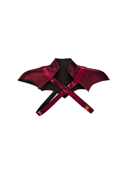 The Boys Season 3 Crimson Countess Red Battle Suit Halloween Cosplay Accessories Shoulder Armor