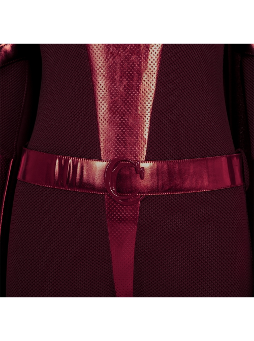 The Boys Season 3 Crimson Countess Red Battle Suit Halloween Cosplay Accessories Red Waistband