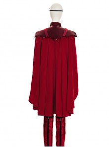 The Boys Season 3 Crimson Countess Red Battle Suit Halloween Cosplay Costume Red Cloak