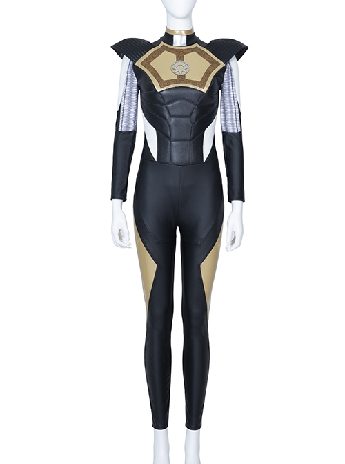 Game Marvel Midnight Sons Nico Minoru Sister Grimm Battle Suit Halloween Cosplay Costume Black Bodysuit