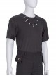Animation What If T'Challa Star-Lord Halloween Cosplay Costume Dark Gray T-shirt