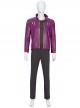 Animation What If T'Challa Star-Lord Halloween Cosplay Costume Dark Gray T-shirt