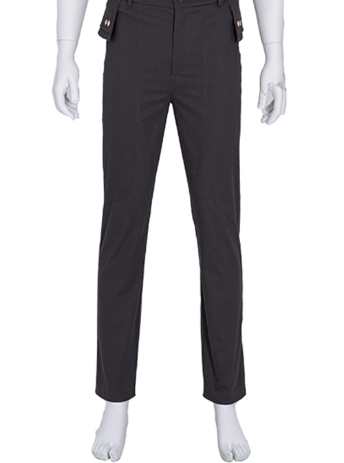 Animation What If T'Challa Star-Lord Halloween Cosplay Costume Black Pants