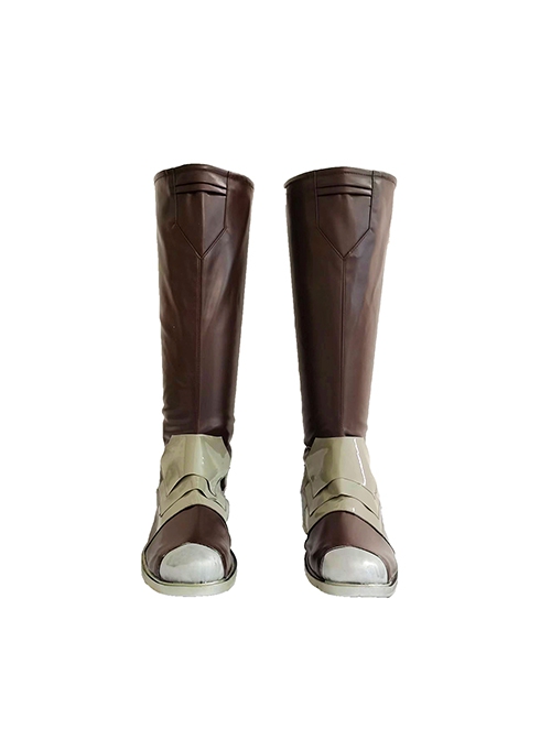 Animation What If T'Challa Star-Lord Halloween Cosplay Accessories Brown Boots