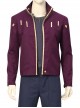 What If Season 1 Black Panther Matte Jacket Version Halloween Cosplay Costume Purple-red Jacket