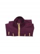 What If Season 1 Black Panther Matte Jacket Version Halloween Cosplay Costume Purple-red Jacket