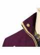 What If Season 1 Black Panther Matte Jacket Version Halloween Cosplay Costume Purple-red Jacket