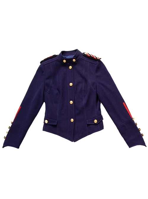 Motherland Fort Salem Dark Blue Uniform Halloween Cosplay Costume Blue Top