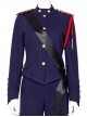 Motherland Fort Salem Dark Blue Uniform Halloween Cosplay Costume Blue Top