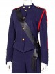 Motherland Fort Salem Dark Blue Uniform Halloween Cosplay Costume Blue Top
