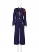 Motherland Fort Salem Dark Blue Uniform Halloween Cosplay Costume Blue Top