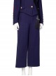 Motherland Fort Salem Dark Blue Uniform Halloween Cosplay Costume Blue Pants