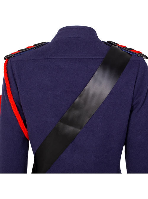 Motherland Fort Salem Dark Blue Uniform Halloween Cosplay Accessories Black Ribbons