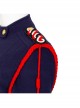 Motherland Fort Salem Dark Blue Uniform Halloween Cosplay Accessories Black Ribbons