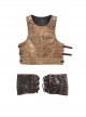 Mortal Kombat Devastation Scorpion Hanzo Hasashi Halloween Cosplay Accessories Deluxe Version Vest Armor And Shoulder Armors