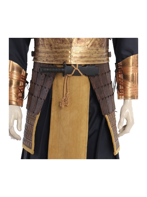Mortal Kombat Devastation Scorpion Hanzo Hasashi Halloween Cosplay Accessories Deluxe Version Upper Lower Side Waist Cloth Pieces