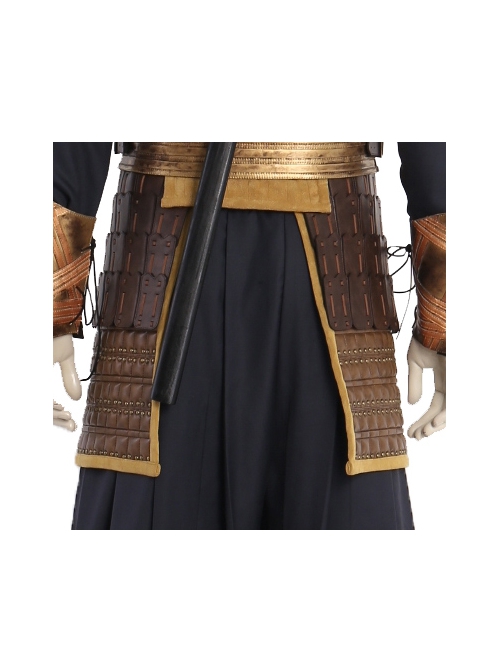 Mortal Kombat Devastation Scorpion Hanzo Hasashi Halloween Cosplay Accessories Deluxe Version Upper Lower Side Waist Cloth Pieces