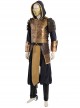 Mortal Kombat Devastation Scorpion Hanzo Hasashi Halloween Cosplay Accessories Deluxe Version Golden Mask