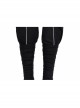 Game Valorant Duelist Jett Initial Skin Halloween Cosplay Costume Black Trousers