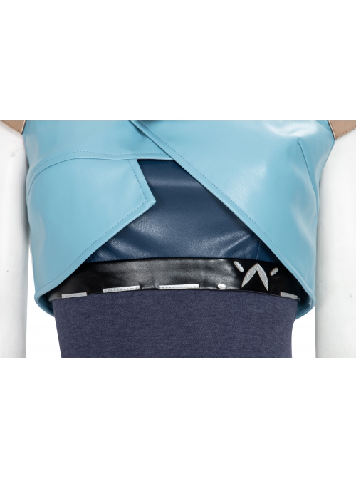 Game Valorant Duelist Jett Initial Skin Halloween Cosplay Costume Short Jacket