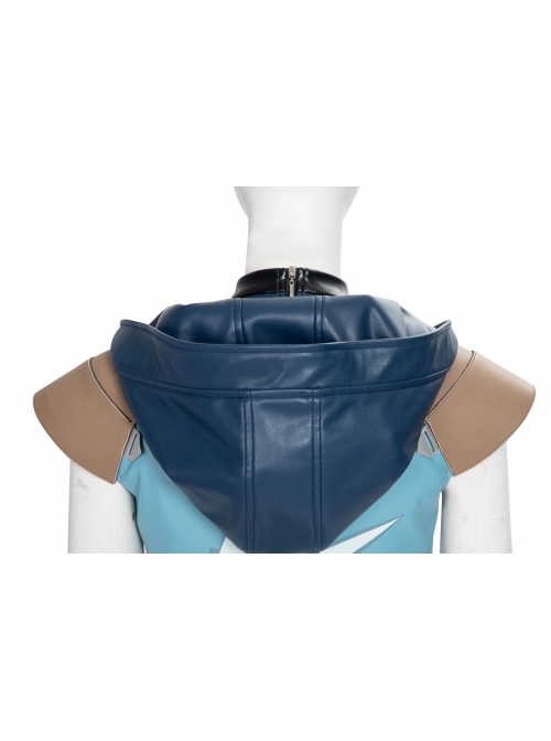 Game Valorant Duelist Jett Initial Skin Halloween Cosplay Costume Short Jacket