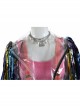 Birds Of Prey And The Fantabulous Emancipation Of One Harley Quinn Coloured Ribbons Jacket Suit Halloween Cosplay Costume Ribbons Jacket