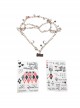 Birds Of Prey And The Fantabulous Emancipation Of One Harley Quinn Halloween Cosplay Accessories Necklace And Tattoo Stickers