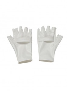 G.I.Joe Retaliation Storm Shadow White Battle Suit Halloween Cosplay Accessories Gloves