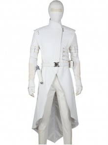 G.I.Joe Retaliation Storm Shadow White Battle Suit Halloween Cosplay Costume Outer Vest