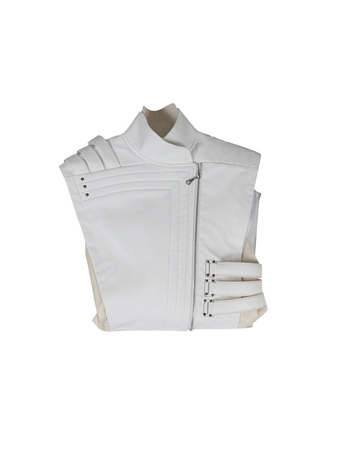 G.I.Joe Retaliation Storm Shadow White Battle Suit Halloween Cosplay Costume Outer Vest