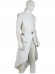 G.I.Joe Retaliation Storm Shadow White Battle Suit Halloween Cosplay Costume Outer Vest