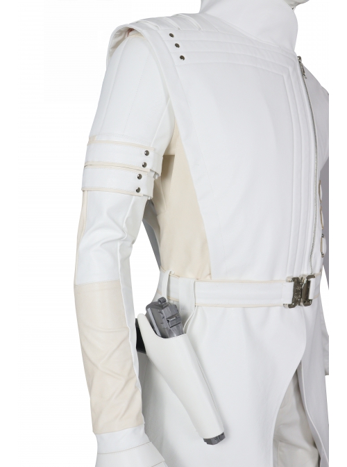 G.I.Joe Retaliation Storm Shadow White Battle Suit Halloween Cosplay Costume Outer Vest